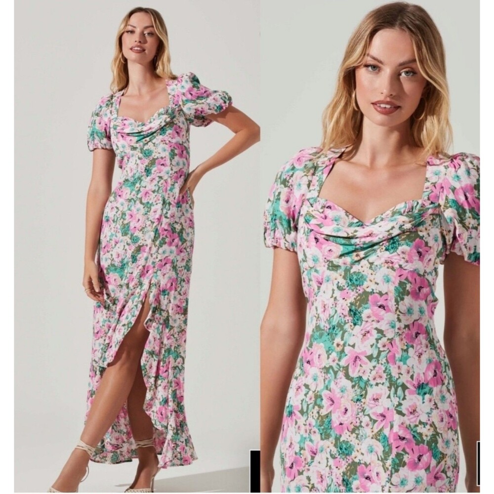 Astr The Label Dayanara Dress in Pink